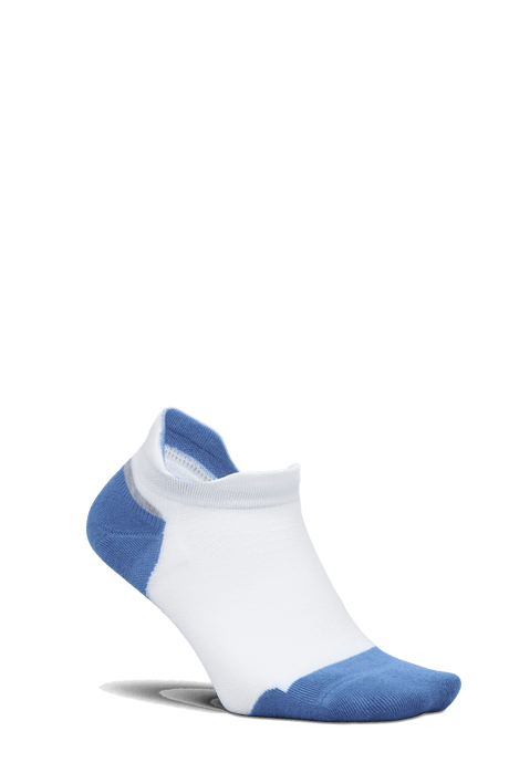 Explore Feetures Active Elite Max Cushion No Show Tab - White Tide for trail, outdoor & lifestyle use | Liv Activ Singapore