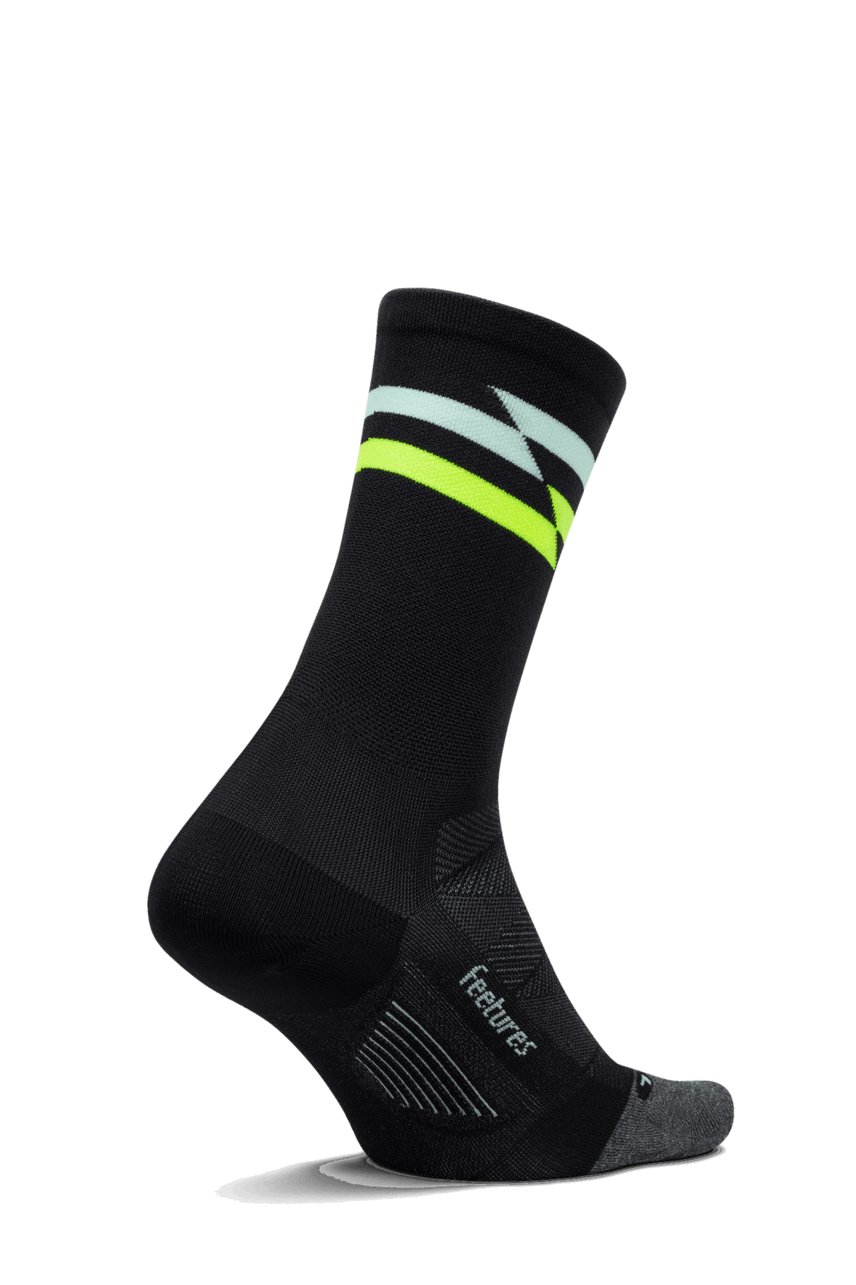Explore Feetures Active Elite Ultra Light Cushion Mini Crew - Night Track for trail, outdoor & lifestyle use | Liv Activ Singapore