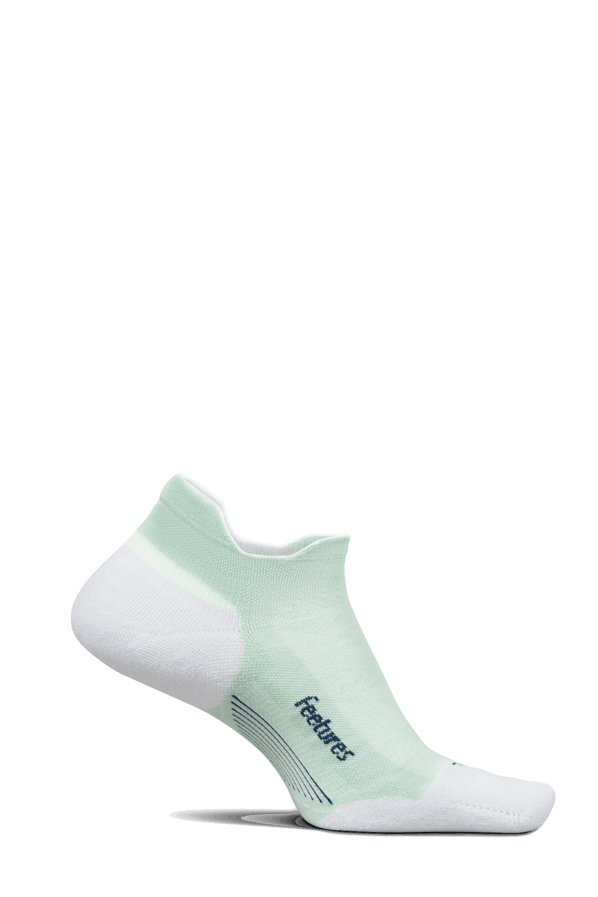 Explore Feetures Active Elite Max Cushion No Show Tab - Supine Sage for trail, outdoor & lifestyle use | Liv Activ Singapore