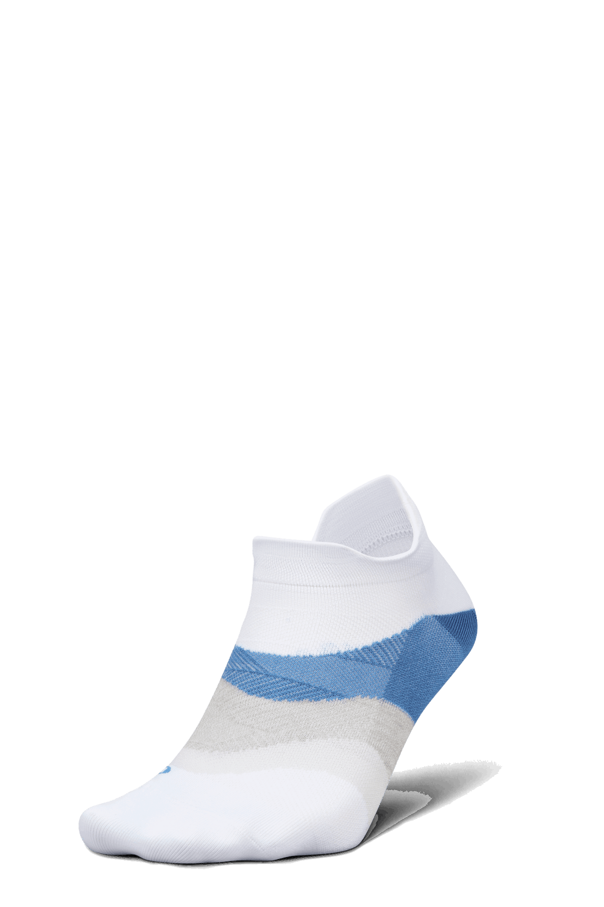 Explore Feetures Active Elite Ultra Light Cushion No Show Tab - White Tide for trail, outdoor & lifestyle use | Liv Activ Singapore