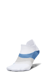 Explore Feetures Active Elite Ultra Light Cushion No Show Tab - White Tide for trail, outdoor & lifestyle use | Liv Activ Singapore