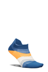 Explore Feetures Active Elite Ultra Light Cushion No Show Tab - Rally Blue for trail, outdoor & lifestyle use | Liv Activ Singapore