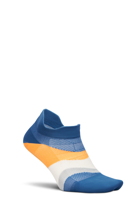 Feetures Active Elite Ultra Light Cushion No Show Tab - Rally Blue