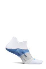 Feetures Active Elite Ultra Light Cushion No Show Tab - White Tide