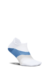 Explore Feetures Active Elite Ultra Light Cushion No Show Tab - White Tide for trail, outdoor & lifestyle use | Liv Activ Singapore