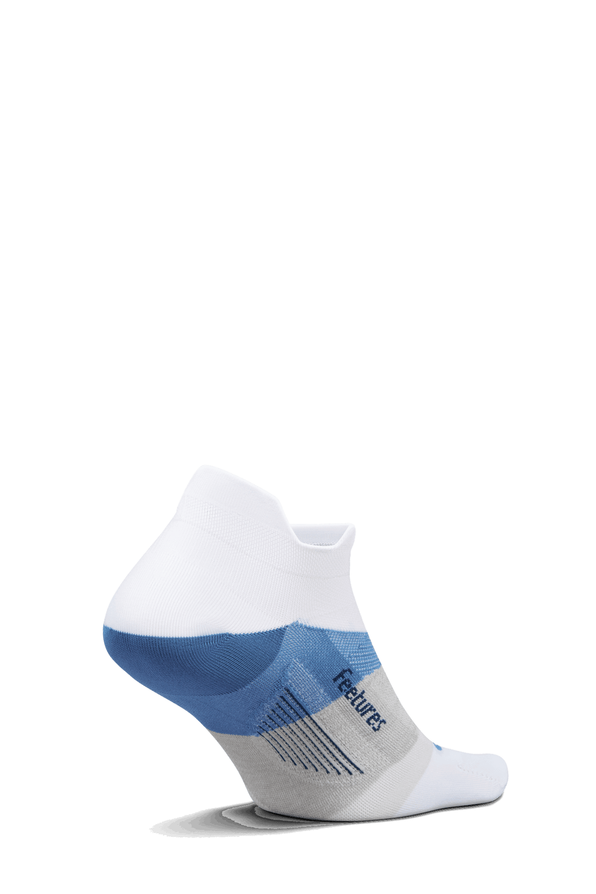 Explore Feetures Active Elite Ultra Light Cushion No Show Tab - White Tide for trail, outdoor & lifestyle use | Liv Activ Singapore