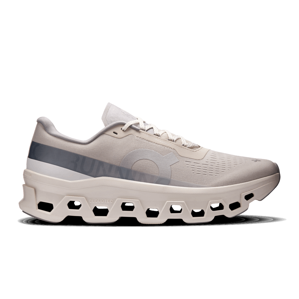Explore On Men Cloudmonster 1 - Pearl / Ivory for trail, outdoor & lifestyle use | Liv Activ Singapore