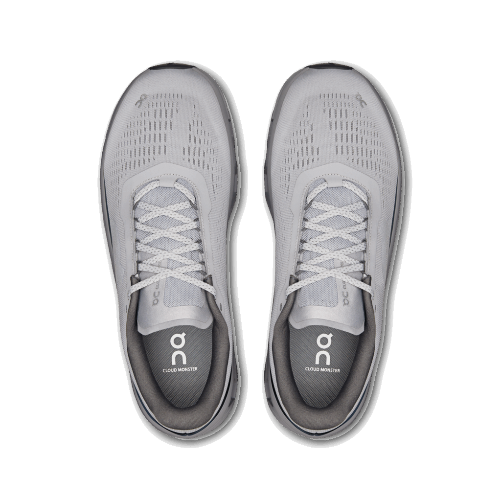 Explore On Men Cloudmonster 1 - Glacier / Alloy for trail, outdoor & lifestyle use | Liv Activ Singapore