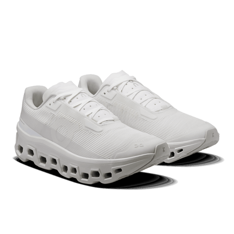 Explore On Women Cloudmonster Void - White / White for trail, outdoor & lifestyle use | Liv Activ Singapore