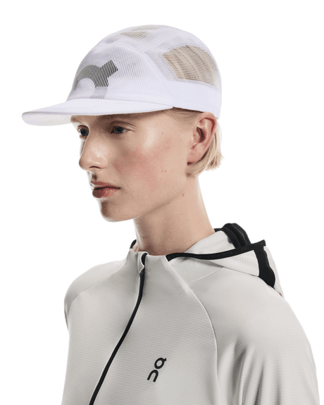 Explore On Unisex Specter Cap - White for trail, outdoor & lifestyle use | Liv Activ Singapore