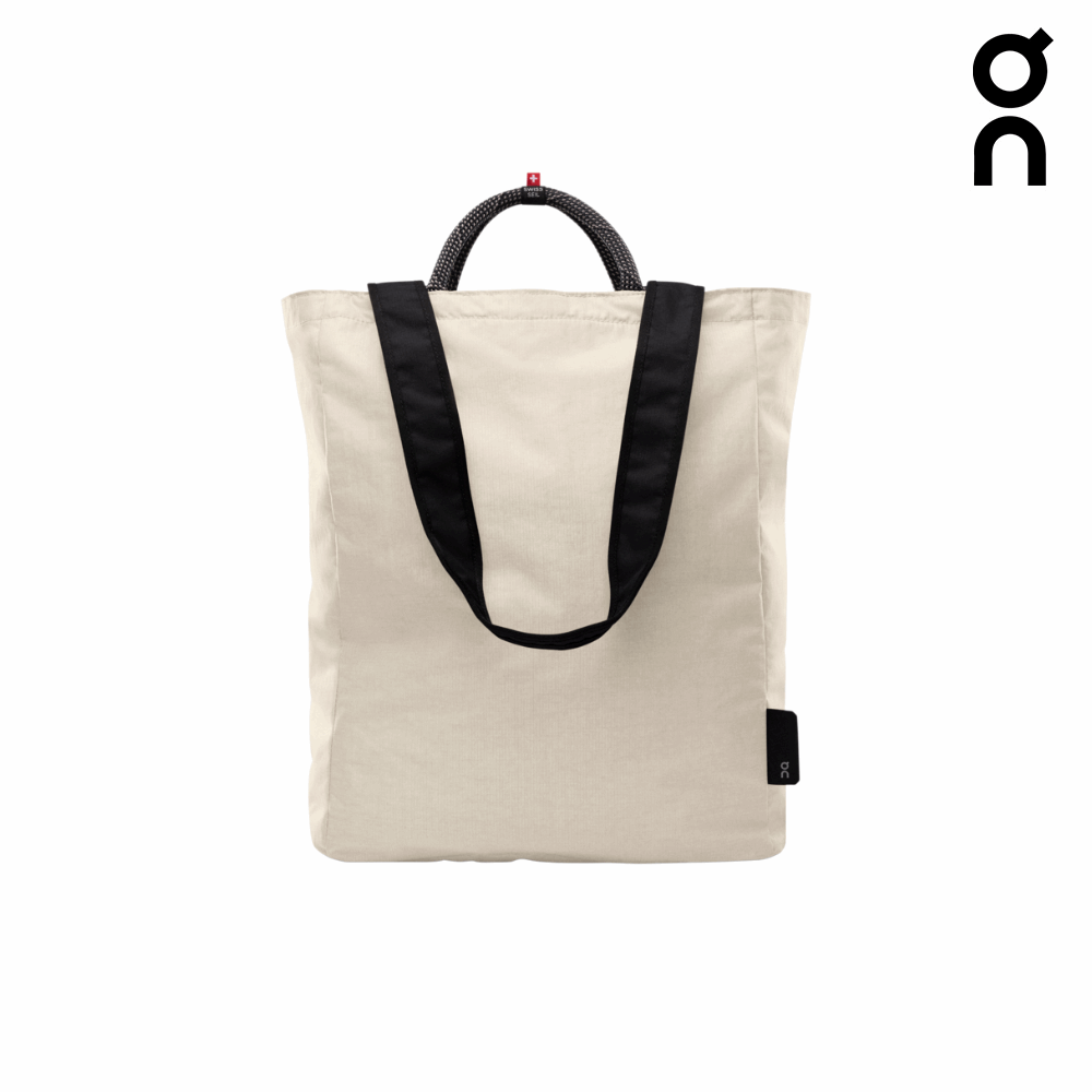 Explore On Unisex Tote Pack 25L - Cream / Black for trail, outdoor & lifestyle use | Liv Activ Singapore