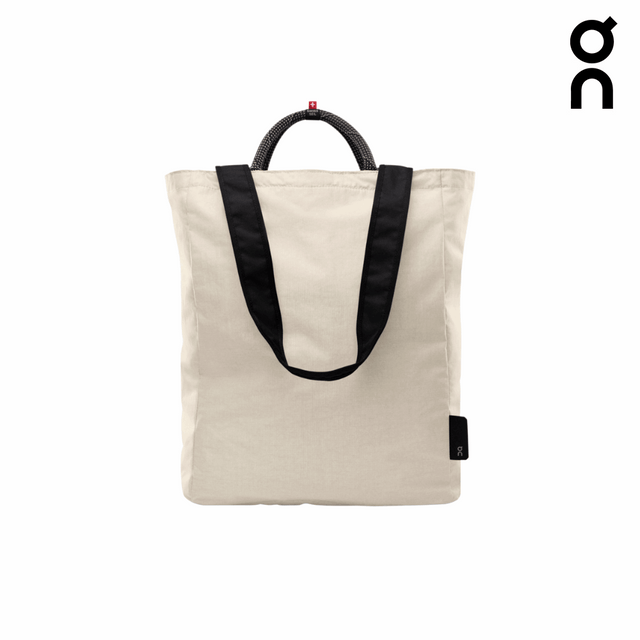 Explore On Unisex Tote Pack 25L - Cream / Black for trail, outdoor & lifestyle use | Liv Activ Singapore