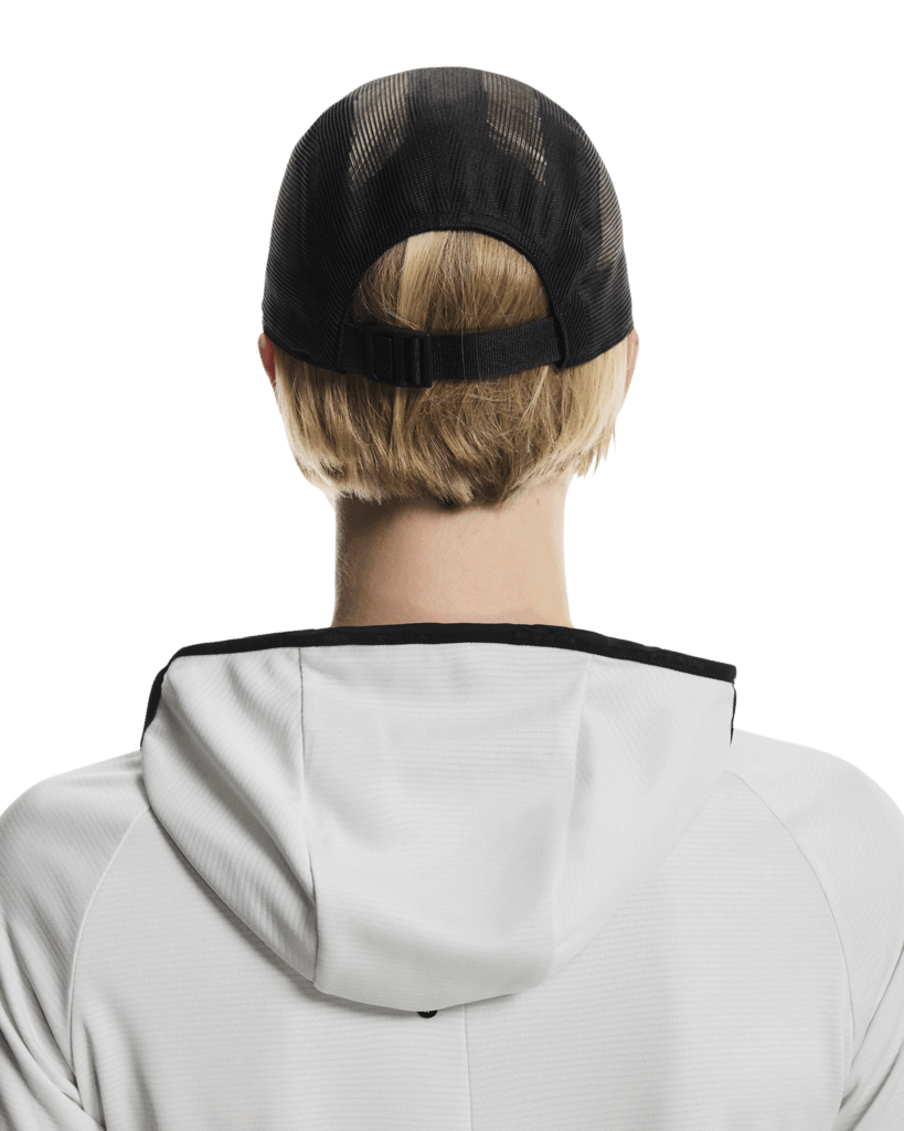 Explore On Unisex Specter Cap - Black for trail, outdoor & lifestyle use | Liv Activ Singapore