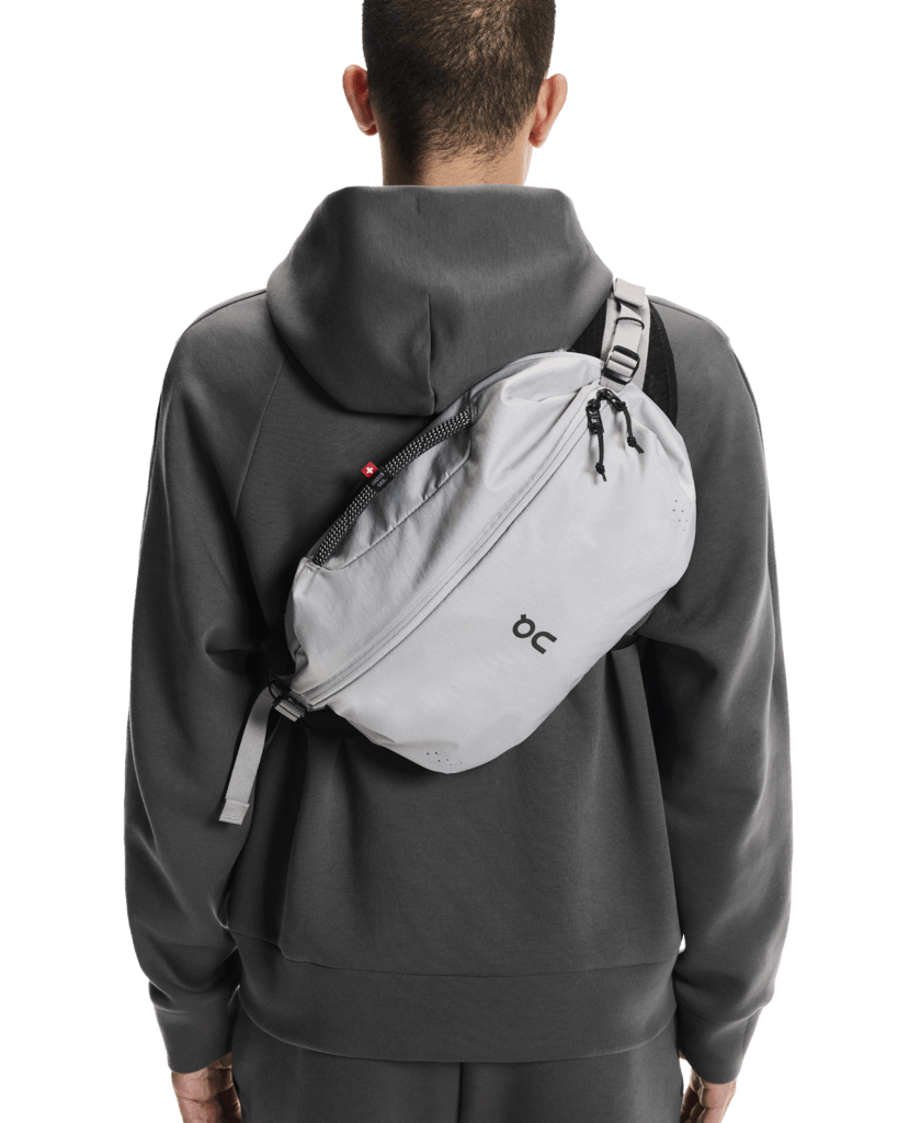 Explore On Unisex Sling Pack 9L - Glacier / Black for trail, outdoor & lifestyle use | Liv Activ Singapore