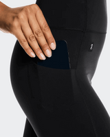 Explore On Women Studio Tights 7/8 - Black for trail, outdoor & lifestyle use | Liv Activ Singapore
