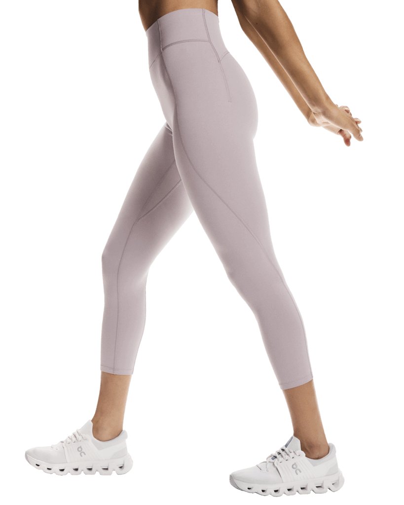 Explore On Women Studio Tights 7/8 - Heron for trail, outdoor & lifestyle use | Liv Activ Singapore