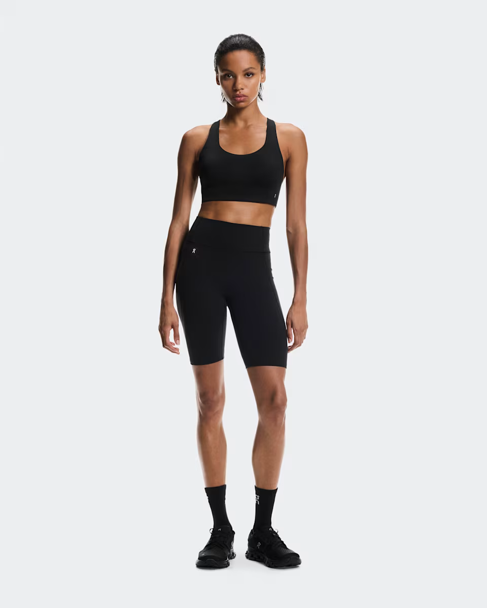 Explore On Women Studio Tights Short - Black for trail, outdoor & lifestyle use | Liv Activ Singapore