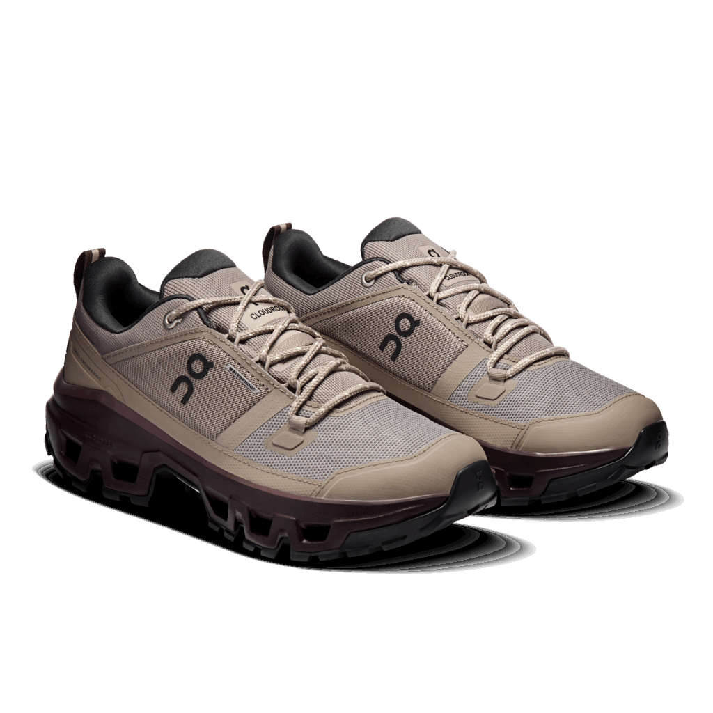 Explore On Women Cloudrock Low Waterproof - Cinder / Ox for trail, outdoor & lifestyle use | Liv Activ Singapore