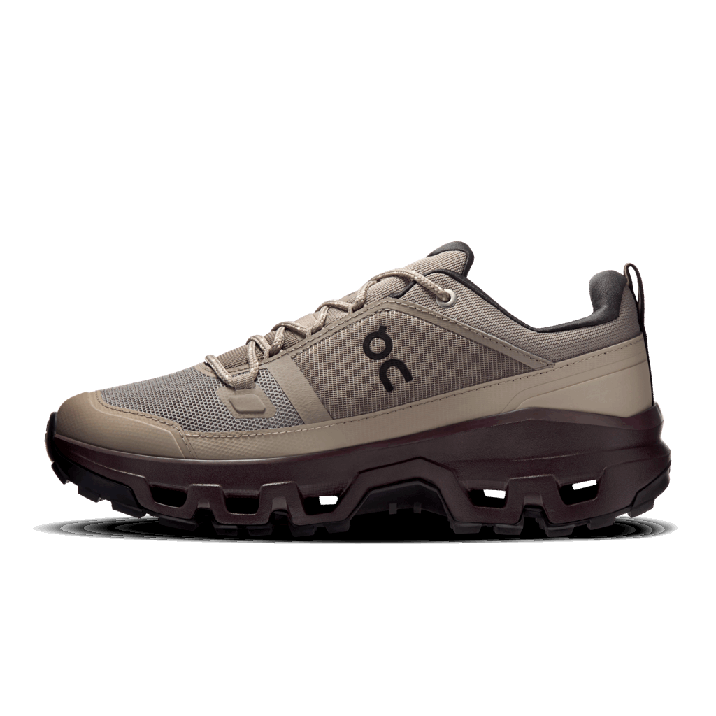 Explore On Women Cloudrock Low Waterproof - Cinder / Ox for trail, outdoor & lifestyle use | Liv Activ Singapore