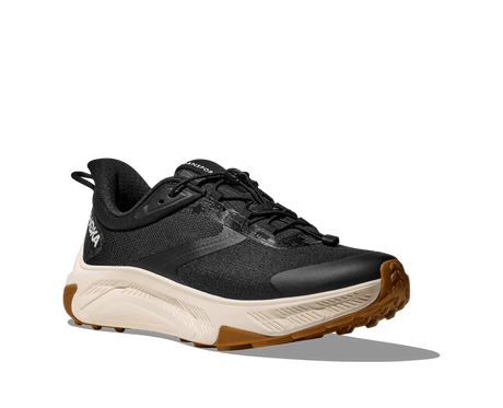 Explore HOKA Men Transport 2 Wide - Black / Alabaster for trail, outdoor & lifestyle use | Liv Activ Singapore