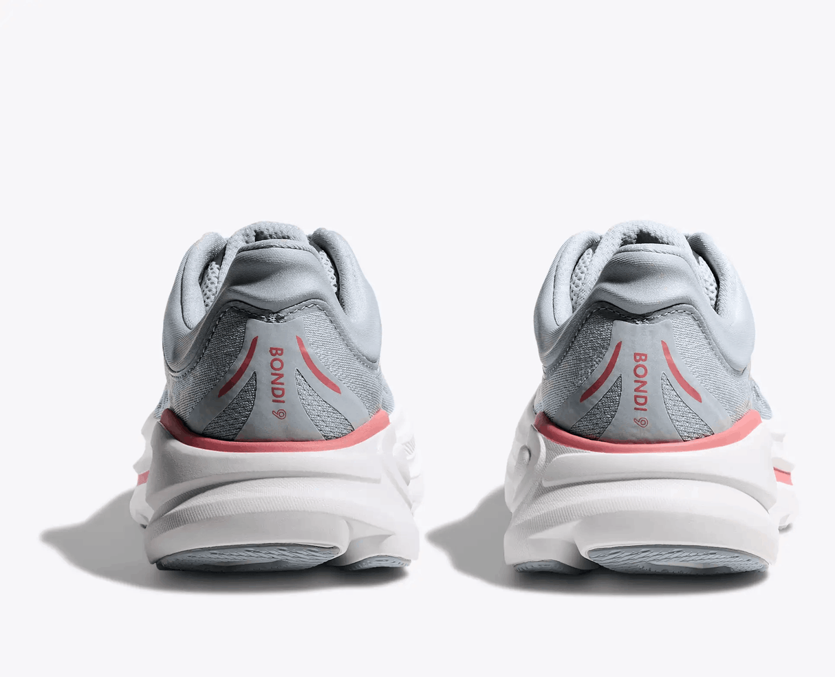 Explore HOKA Women Bondi 9 Wide - Mineral Blue / Washed Blue for trail, outdoor & lifestyle use | Liv Activ Singapore