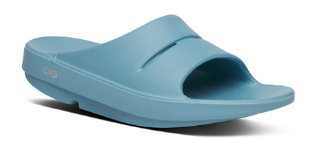 Explore OOFOS Unisex OOahh - Ocean Blue for trail, outdoor & lifestyle use | Liv Activ Singapore