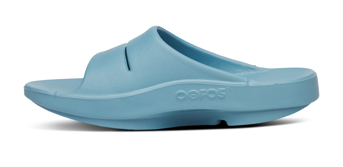 Explore OOFOS Unisex OOahh - Ocean Blue for trail, outdoor & lifestyle use | Liv Activ Singapore