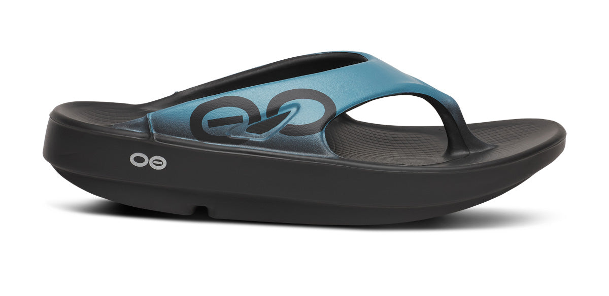 Explore OOFOS Unisex OOriginal Sport - Ocean Blue for trail, outdoor & lifestyle use | Liv Activ Singapore