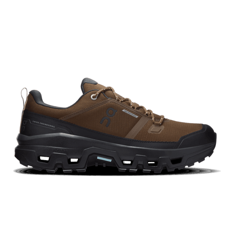 Explore On Men Cloudrock Low Waterproof - Earth / Black for trail, outdoor & lifestyle use | Liv Activ Singapore