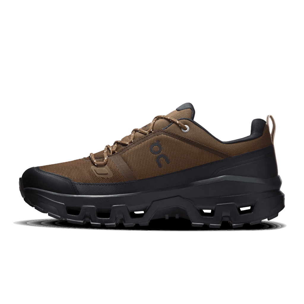 Explore On Men Cloudrock Low Waterproof - Earth / Black for trail, outdoor & lifestyle use | Liv Activ Singapore