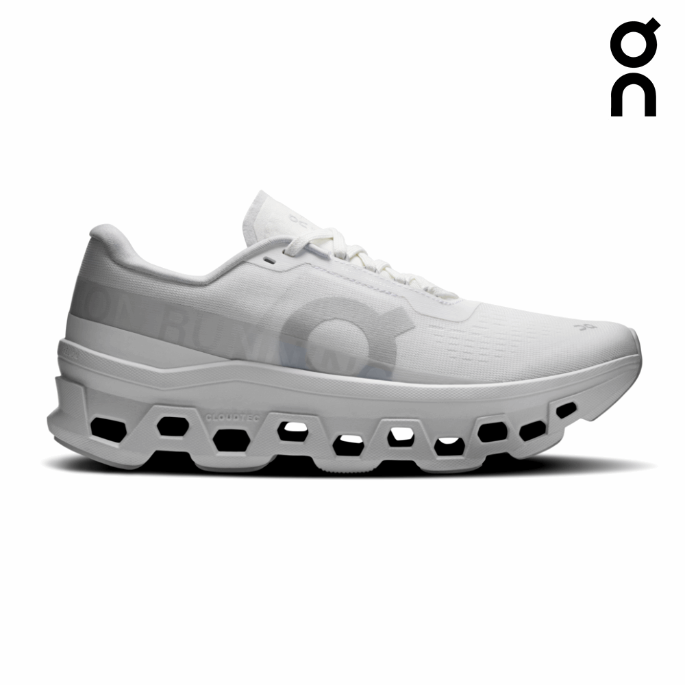 Explore On Women Cloudmonster 1 - White / White for trail, outdoor & lifestyle use | Liv Activ Singapore