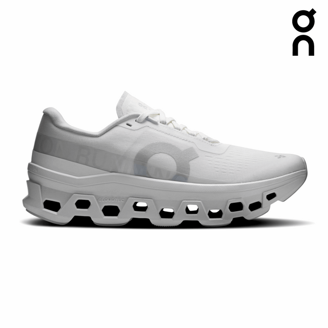 Explore On Women Cloudmonster 1 - White / White for trail, outdoor & lifestyle use | Liv Activ Singapore