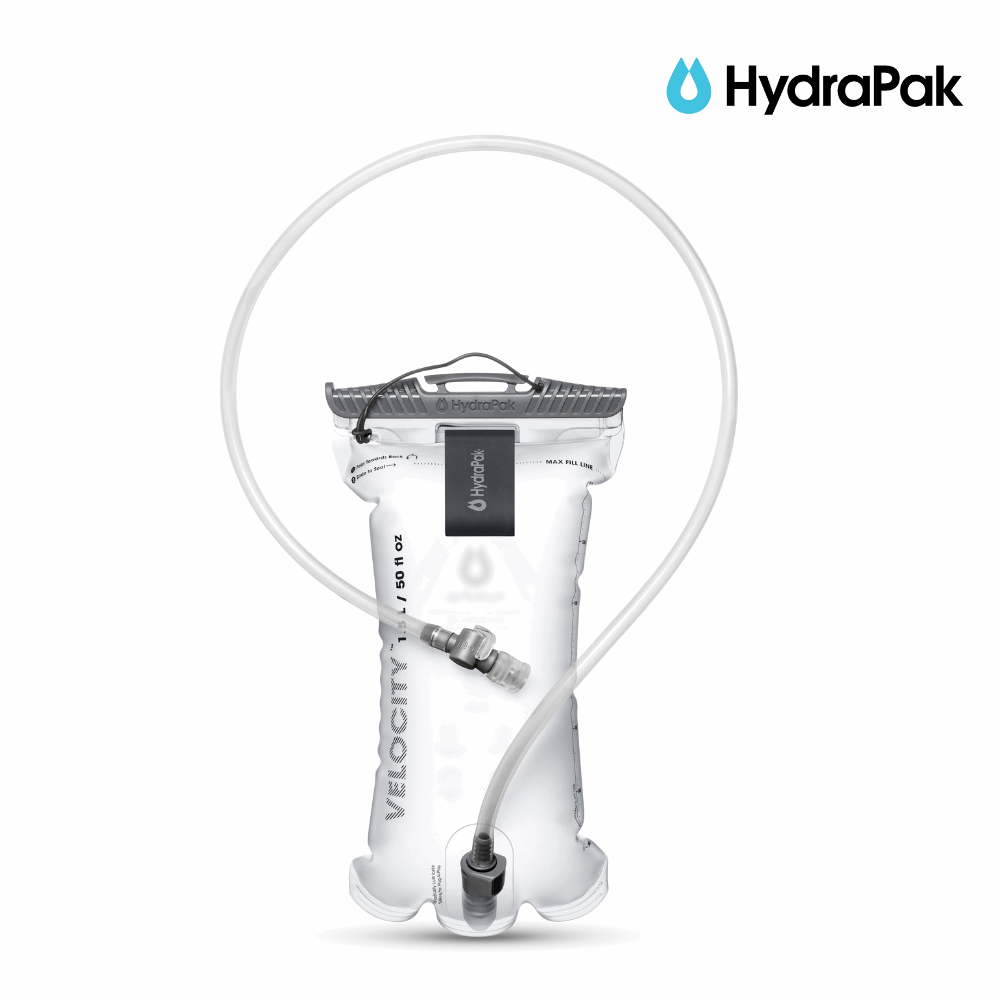 Explore HydraPak Velocity™ 1.5L - Clear for trail, outdoor & lifestyle use | Liv Activ Singapore