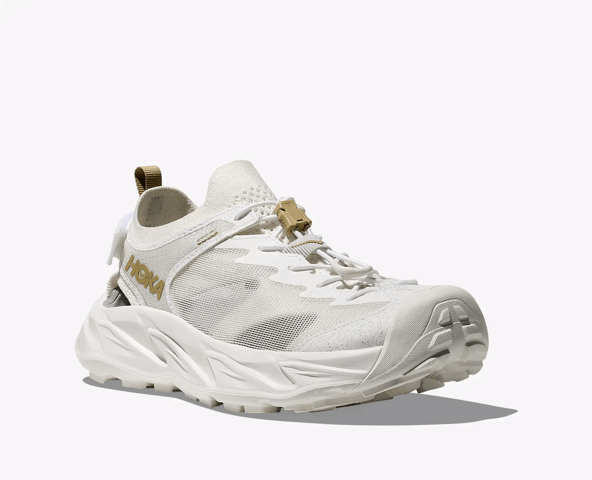 Explore HOKA Women Hopara 2 - White / White for trail, outdoor & lifestyle use | Liv Activ Singapore