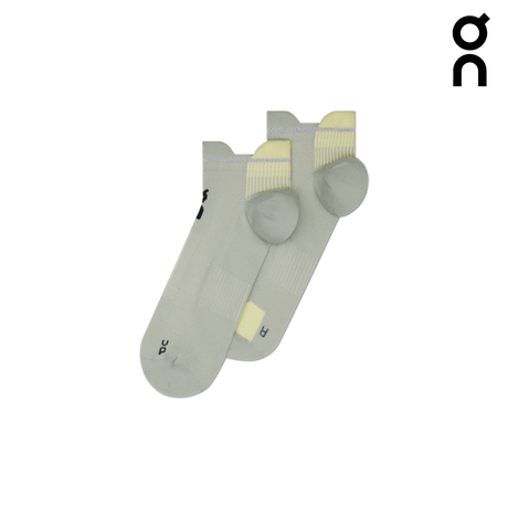 Explore On Unisex Performance Run Sock Low - Tin / Lemonade for trail, outdoor & lifestyle use | Liv Activ Singapore