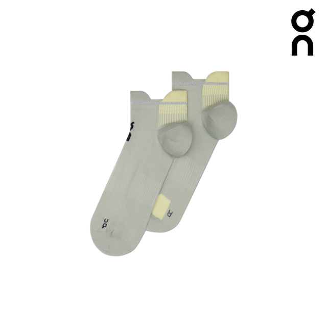 Explore On Unisex Performance Run Sock Low - Tin / Lemonade for trail, outdoor & lifestyle use | Liv Activ Singapore