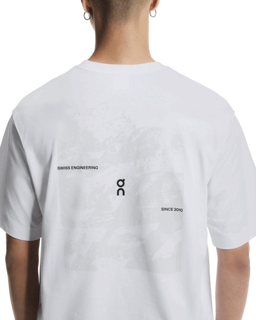 Explore On Men Club Collective-T - Geo / White for trail, outdoor & lifestyle use | Liv Activ Singapore