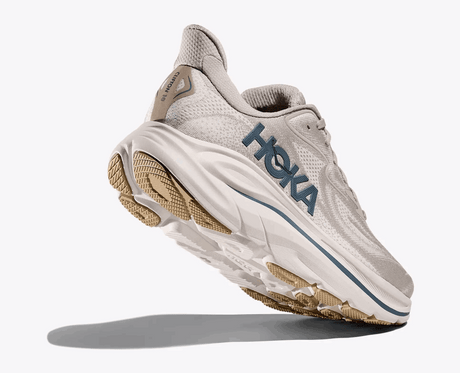 Explore HOKA Men Clifton 10 Wide - Putty / Grout for trail, outdoor & lifestyle use | Liv Activ Singapore