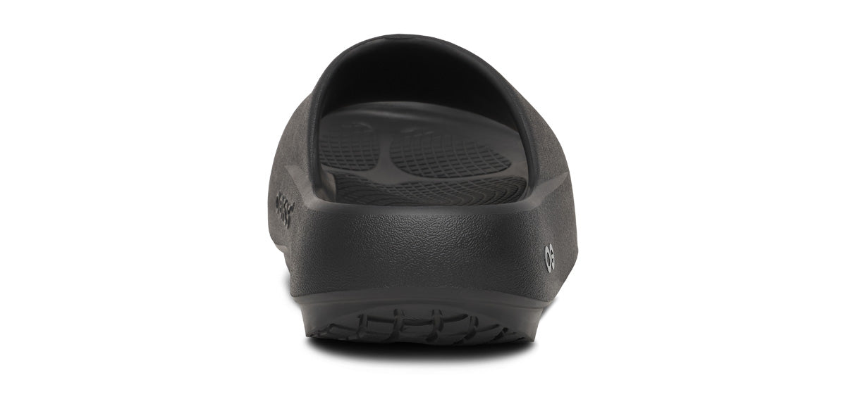 Explore OOFOS Unisex OOahh Plus - Black for trail, outdoor & lifestyle use | Liv Activ Singapore