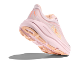 Explore HOKA Women Bondi 9 Wide - Lilac Cream / Tangerine Glow for trail, outdoor & lifestyle use | Liv Activ Singapore