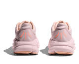Explore HOKA Women Bondi 9 Wide - Lilac Cream / Tangerine Glow for trail, outdoor & lifestyle use | Liv Activ Singapore