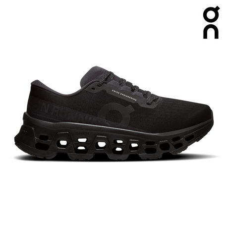 Explore On Women Cloudmonster 3 - Black / Black for trail, outdoor & lifestyle use | Liv Activ Singapore