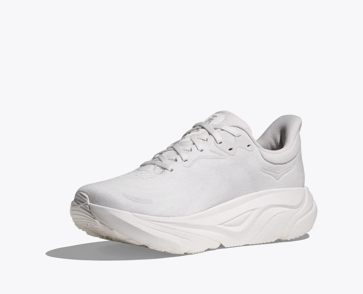 Explore HOKA Men Arahi 8 Wide - White / White for trail, outdoor & lifestyle use | Liv Activ Singapore