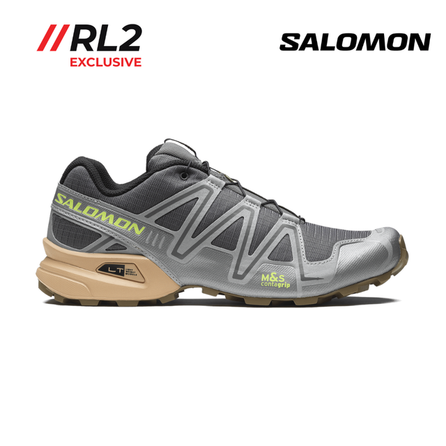 Explore Salomon Unisex Speedcross 3 - Castlerock / Ftw Silver / Hazelnut for trail, outdoor & lifestyle use | Liv Activ Singapore