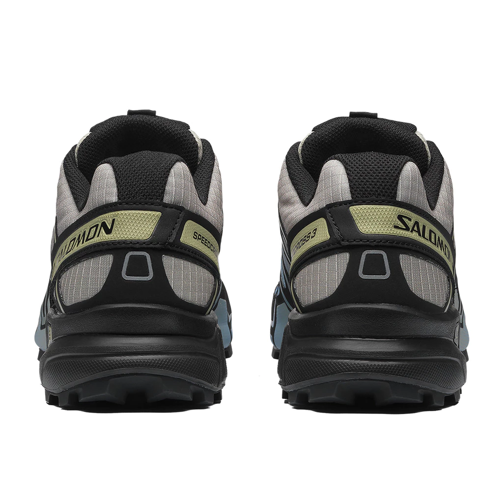 Explore Salomon Unisex Speedcross 3 - Chromatic Black / Alfalfa / Blue Fog for trail, outdoor & lifestyle use | Liv Activ Singapore