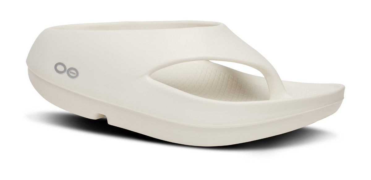 Explore OOFOS Unisex OOriginal Plus - Chalk for trail, outdoor & lifestyle use | Liv Activ Singapore