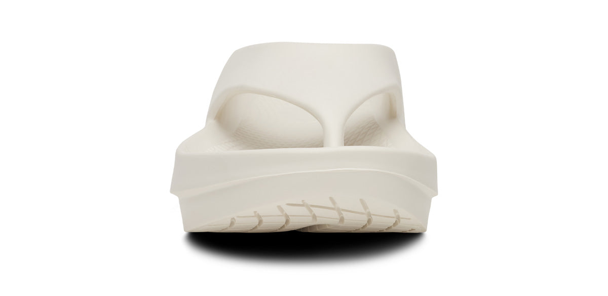 Explore OOFOS Unisex OOriginal Plus - Chalk for trail, outdoor & lifestyle use | Liv Activ Singapore