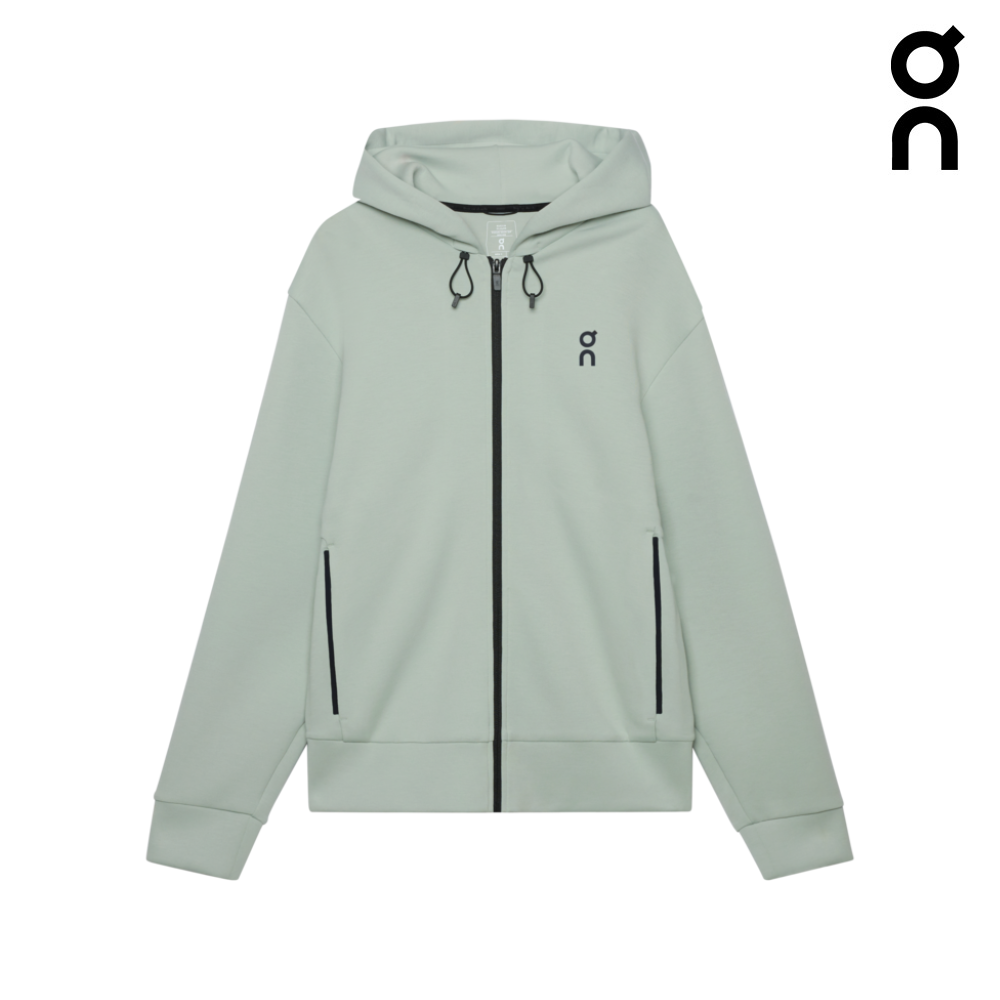 Explore On Men Focus Tech Zip Hoodie - Mineral for trail, outdoor & lifestyle use | Liv Activ Singapore
