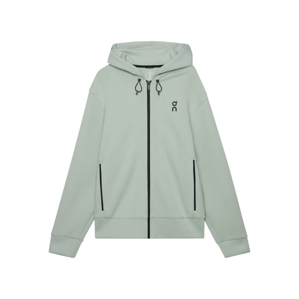 Explore On Men Focus Tech Zip Hoodie - Mineral for trail, outdoor & lifestyle use | Liv Activ Singapore