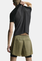 Explore On Men Performance Volt Shorts - Safari for trail, outdoor & lifestyle use | Liv Activ Singapore